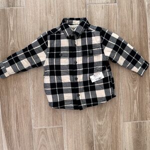 Plaid Toddler Button Up
